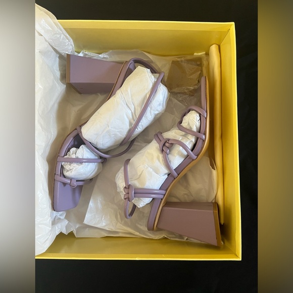 Song of Style Noelle Heel in Purple, Size 8 - Picture 7 of 8